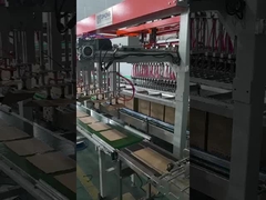 Machine d'emballage de carton à 4 têtes, 20 boîtes/min